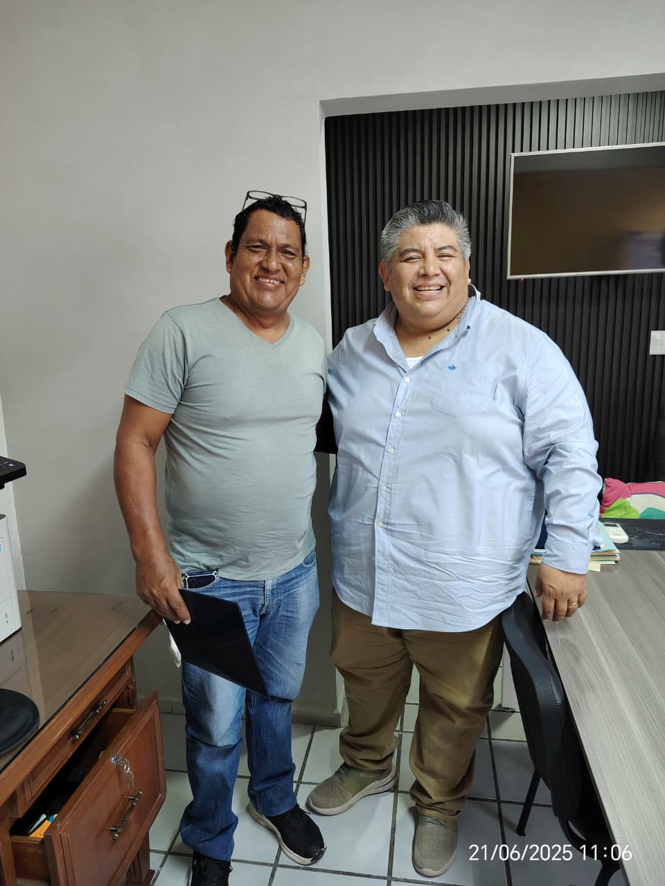 Entrega de documentos para el trámite de pensión